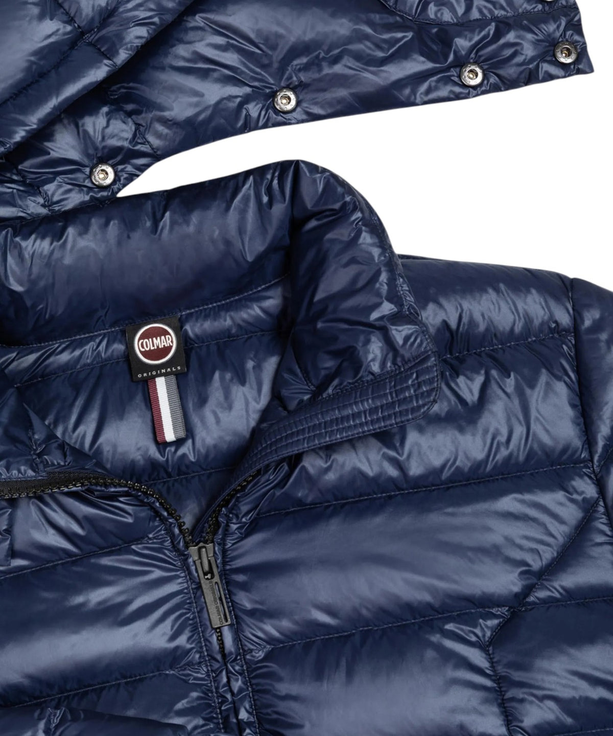 Doudoune Colmar Originals brillante avec capuche amovible