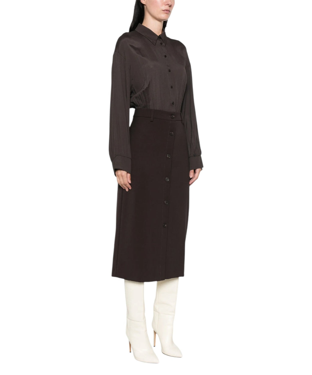 Robe femme Twinset modèle chemise avec ceinture