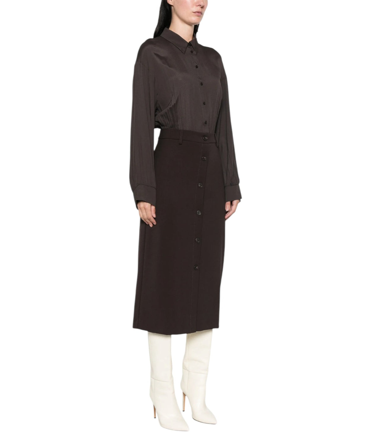 Robe femme Twinset modèle chemise avec ceinture