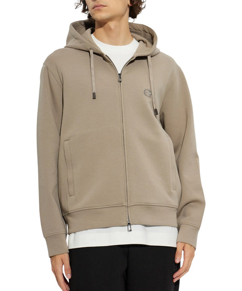 Felpa Emporio Armani Uomo Cappuccio Zip