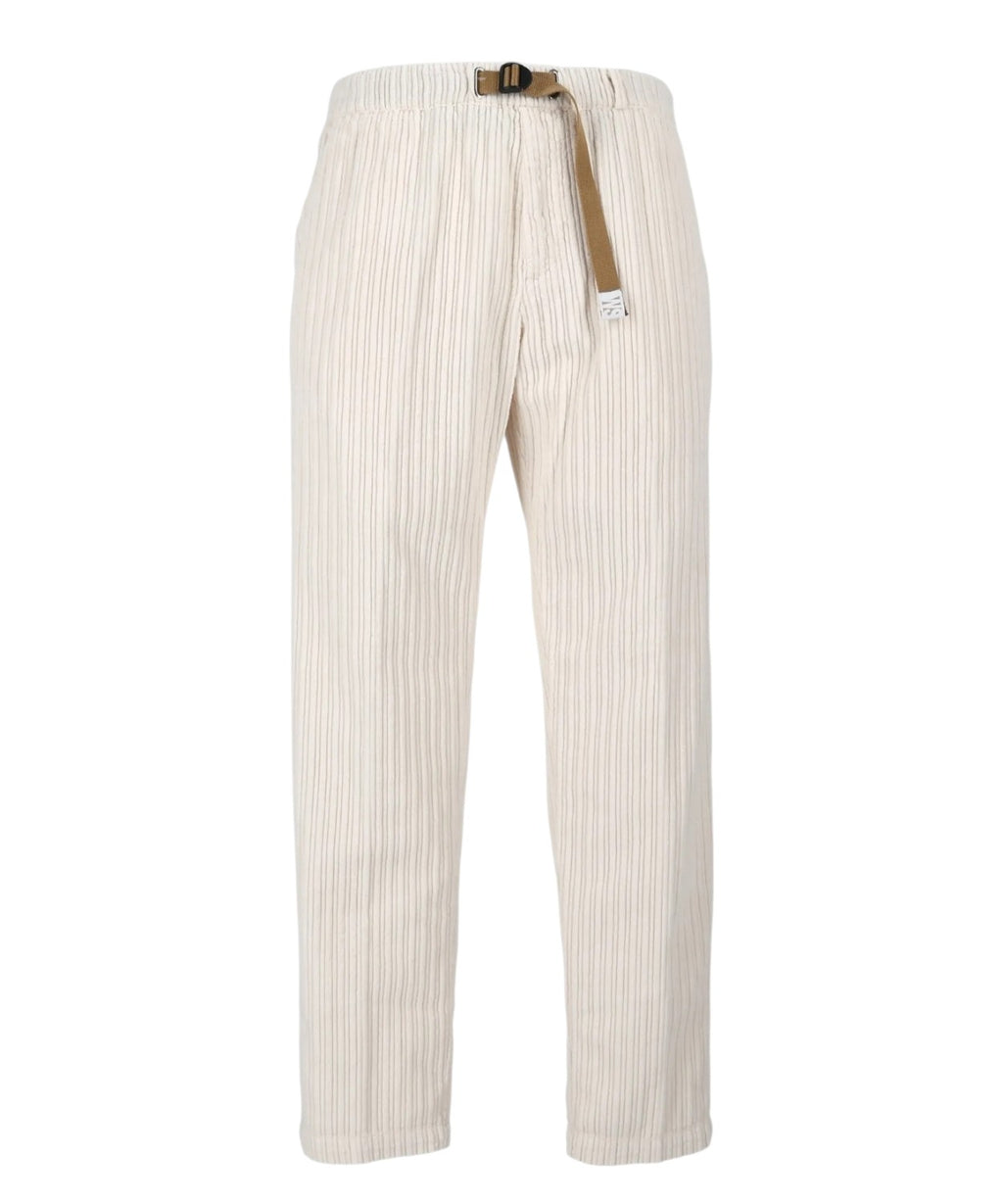 Pantaloni Uomo GREG in Velluto a Coste Larghe con Cintura