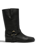 Bottes Coccinelle en cuir avec détail harnais