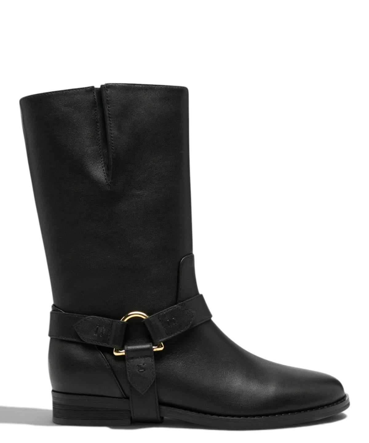 Bottes Coccinelle en cuir avec détail harnais