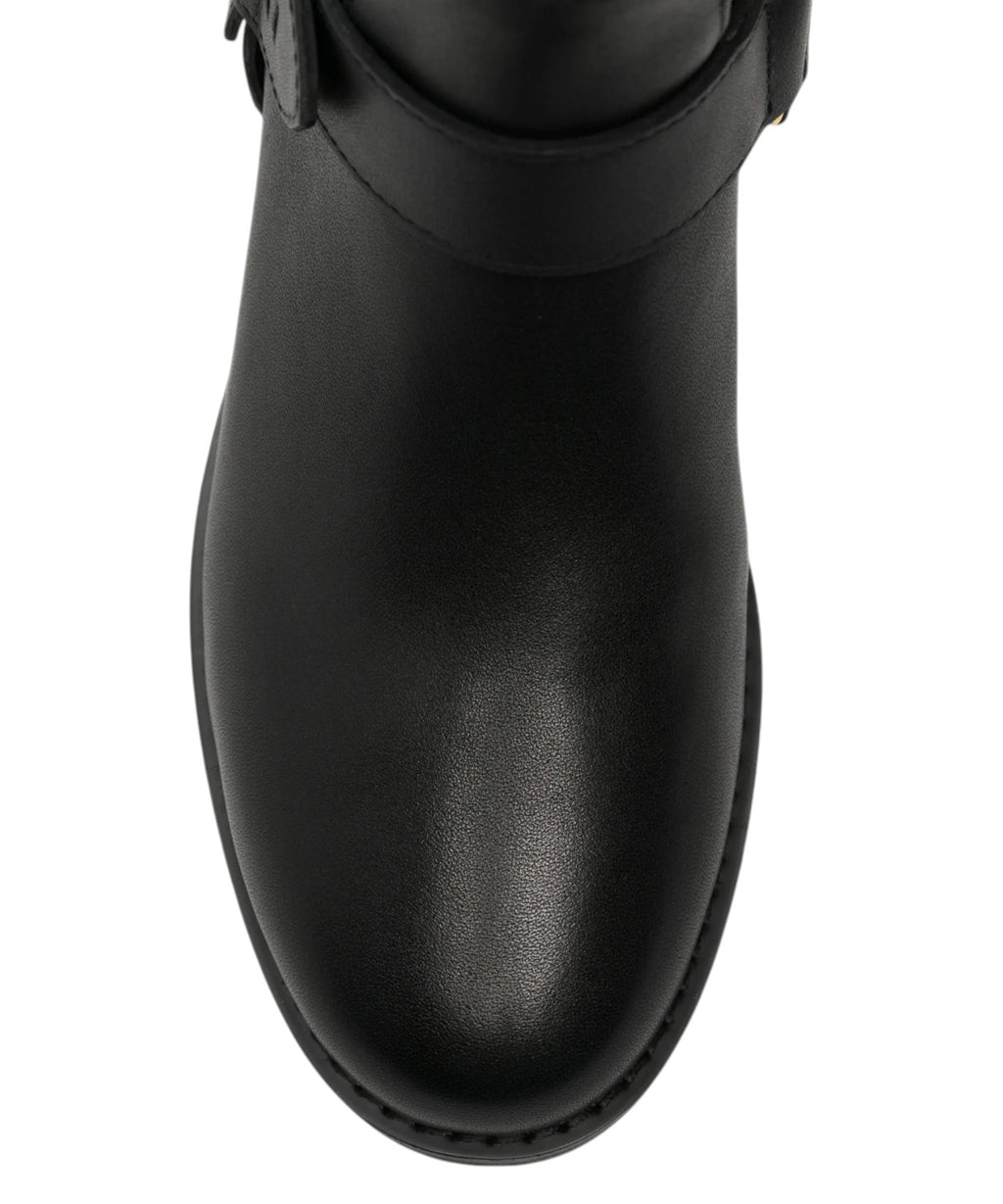 Bottes Coccinelle en cuir avec détail harnais