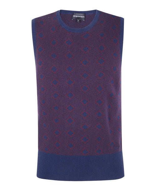 Gilet Uomo in Lana e Cachemire Emporio Armani