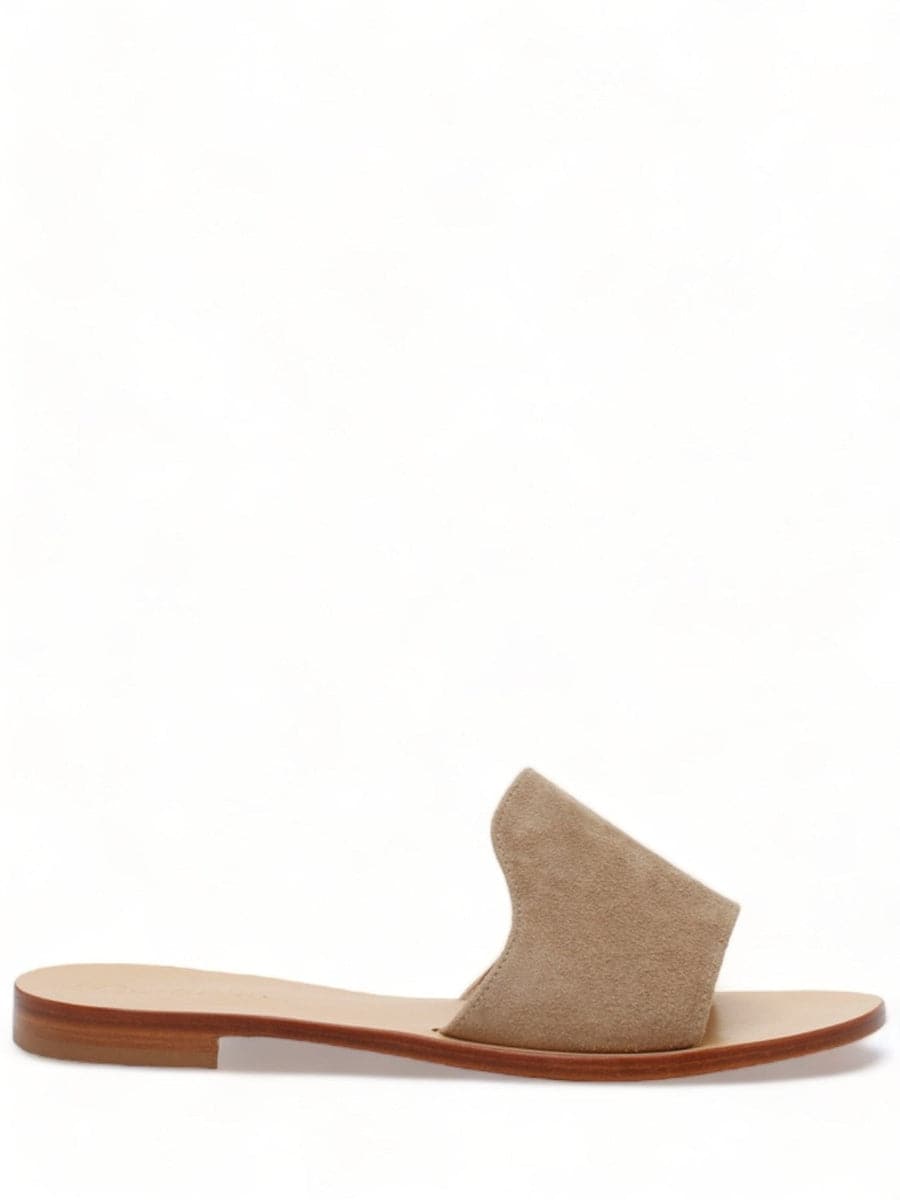 Slippers in camoscio-Capri Vittorio Citro-Sandali-Vittorio Citro Boutique