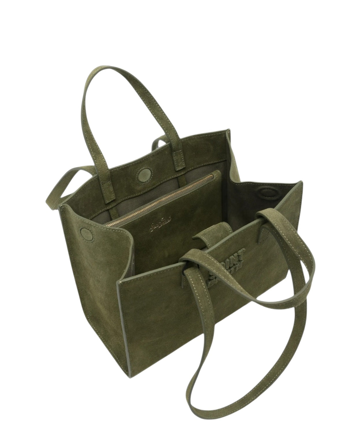 Sac Jour Midi en suède avec logo