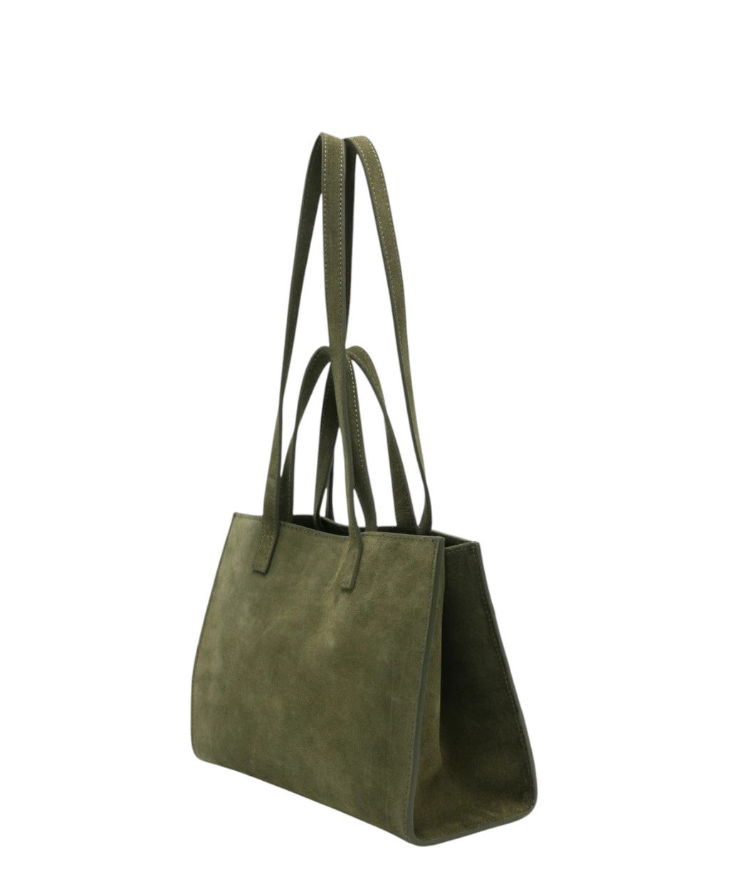 Sac Jour Midi en suède avec logo