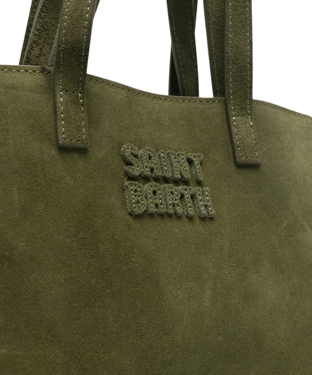 Sac Jour Midi en suède avec logo