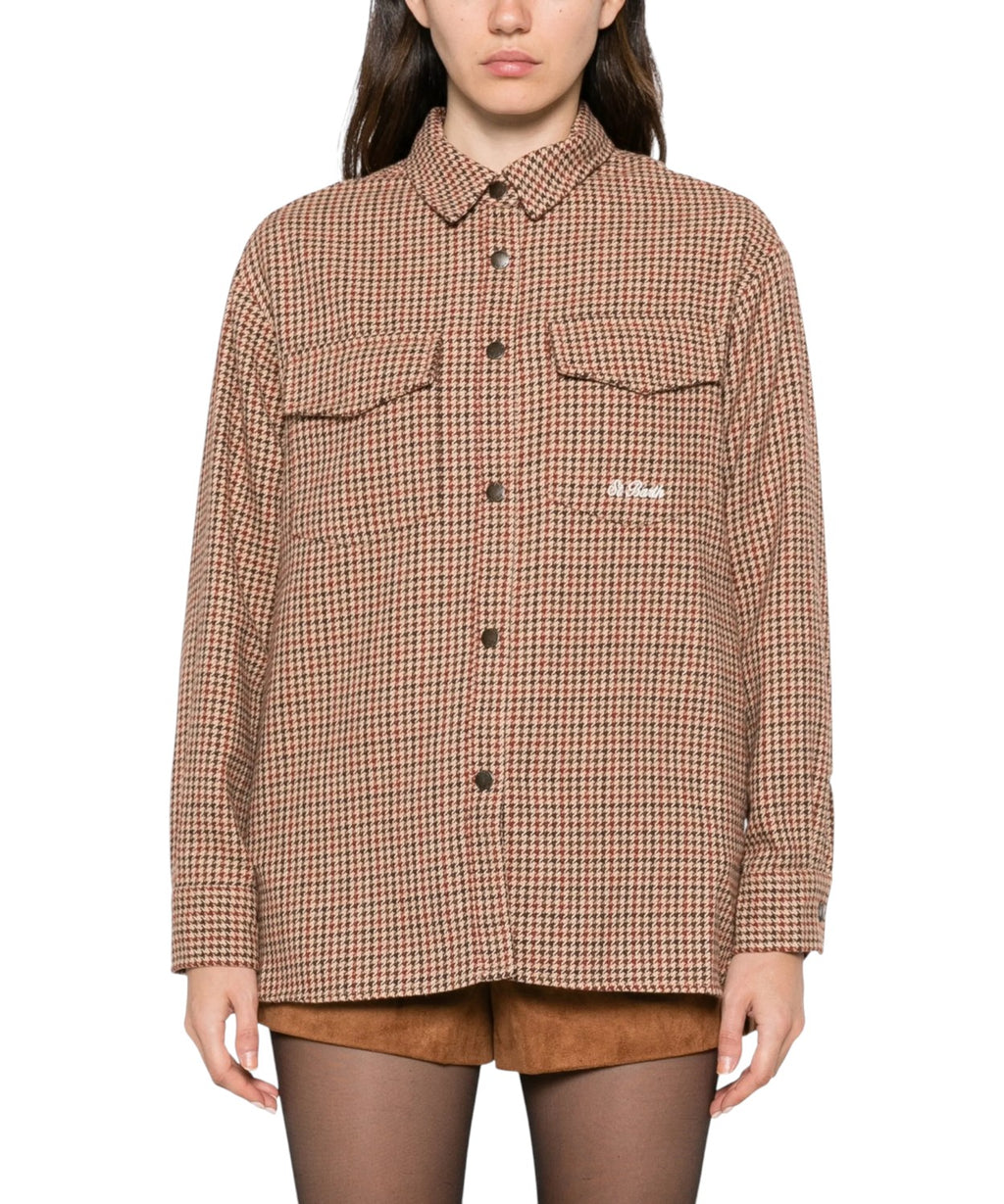 Camicia MC2 Saint Barth Disney Mickey Mouse Pied de Poule