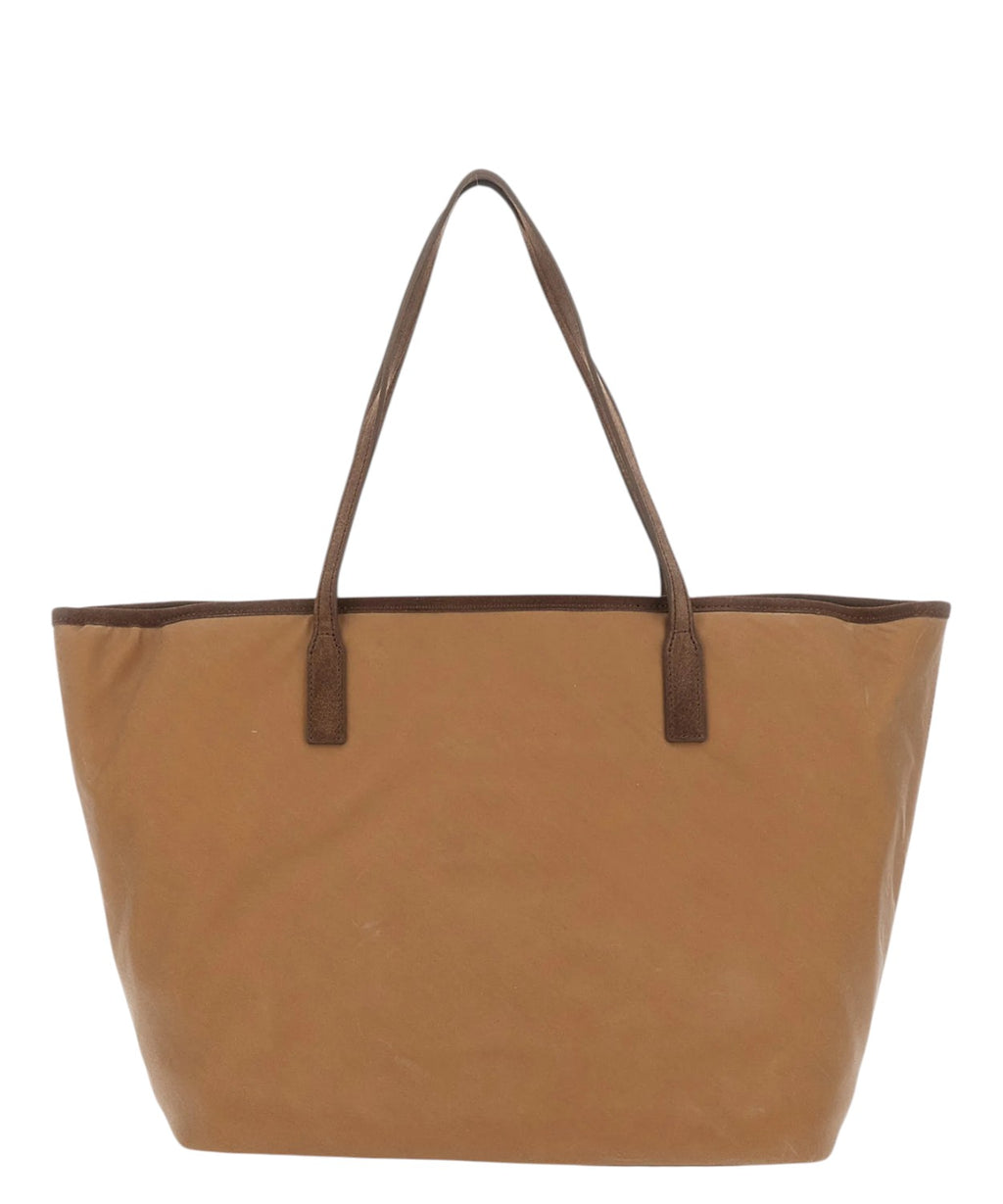 Sac à bandoulière City en coton ciré