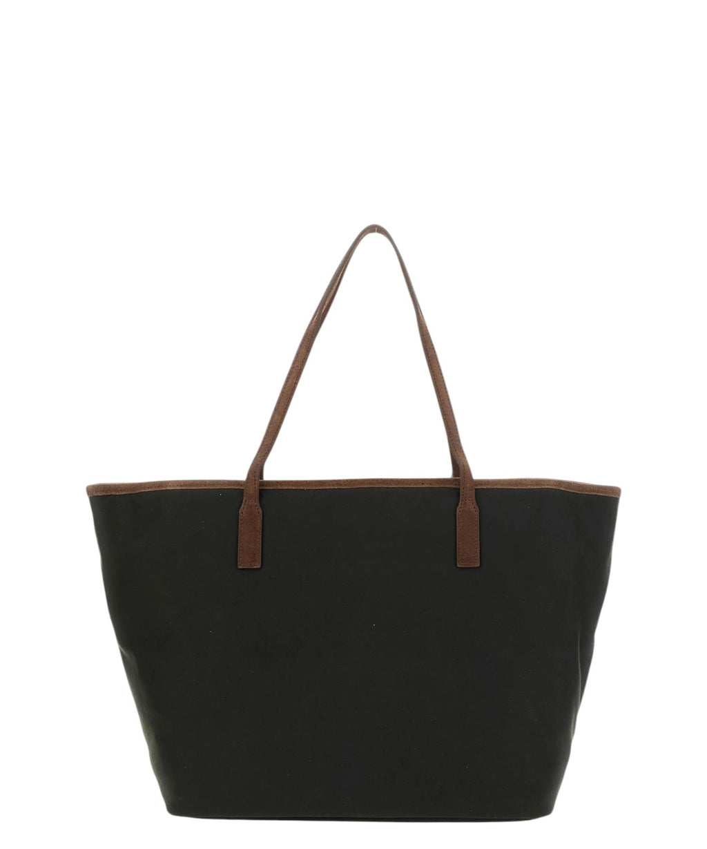 Sac porté épaule City en cuir ciré