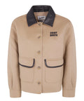 Giacca Donna MC2 Saint Barth in Lana con Patch Logo