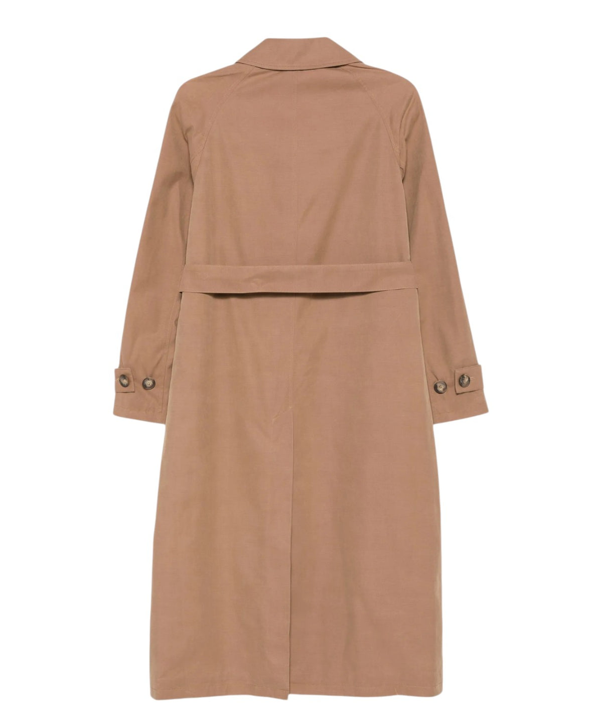 Cappotto Donna Lion con Cintura e Logo Ricamato