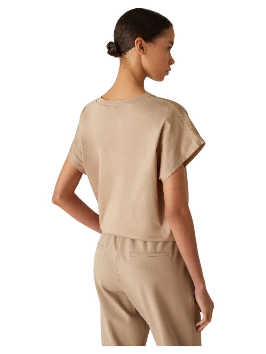 T-shirt con nodo Agostin-Marella-T-shirt-Vittorio Citro Boutique