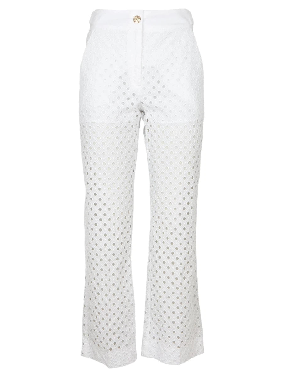 Pantalone in pizzo sibilla-Pantaloni-Marella-Vittorio Citro Boutique