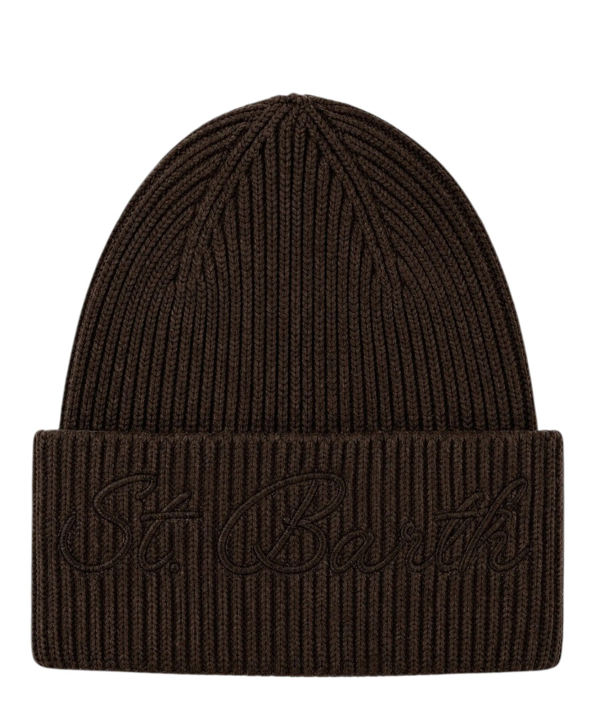 Bonnet côtelé MC2 Saint Barth avec logo