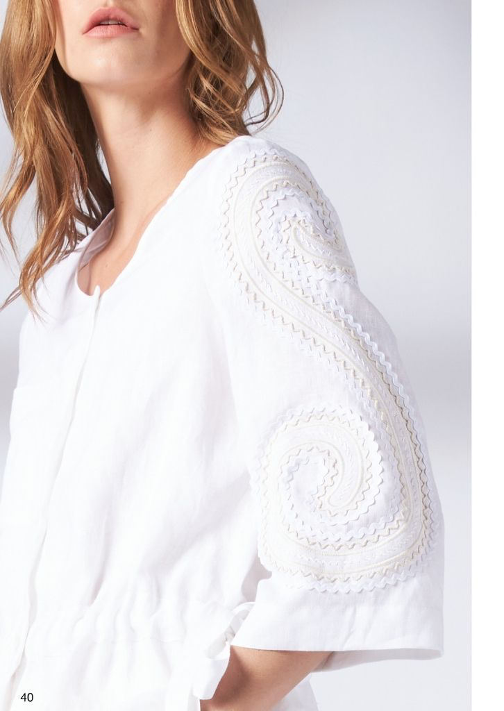 Abito in lino-Tricot Chic-Abiti-Vittorio Citro Boutique