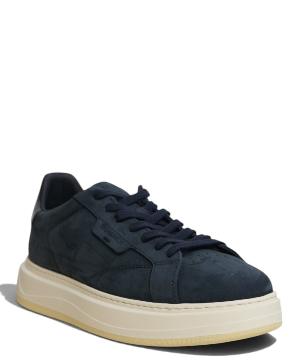 Baskets Woolrich Arrow en nubuck avec semelle plateforme