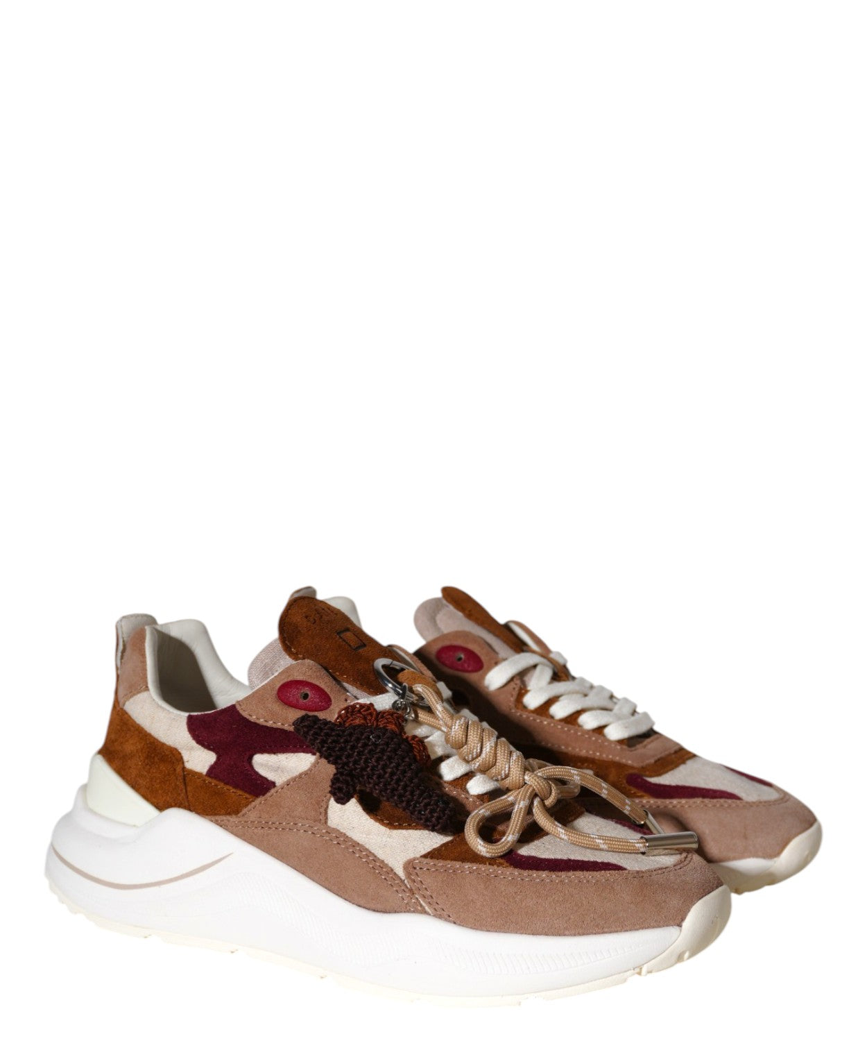 Baskets D.A.T.E. Fuga Lin avec Lacets Charm