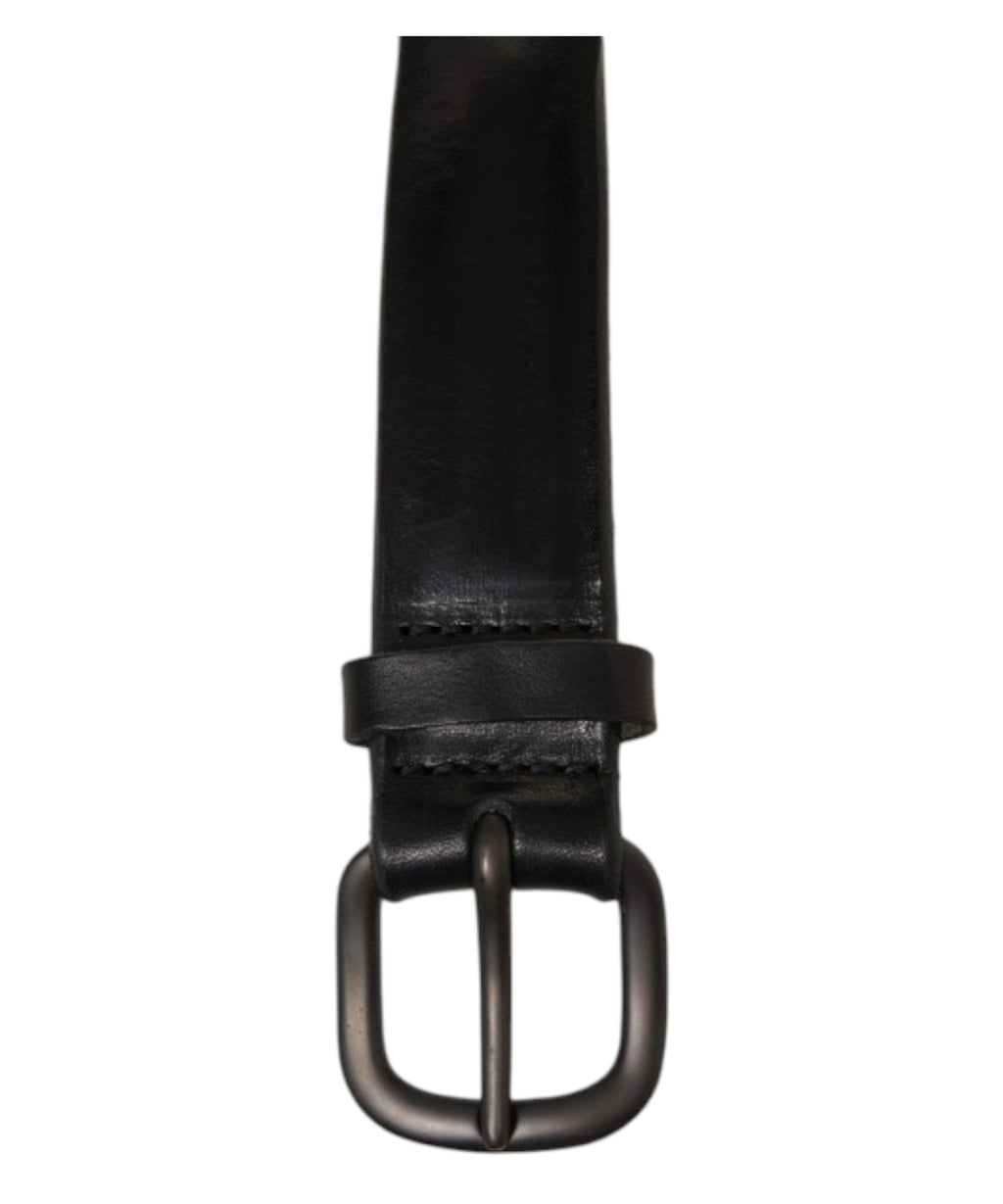 Cintura Orciani Bull Soft in Cuoio Fibbia Tonda Opaca-Orciani-Cinture-Vittorio Citro Boutique