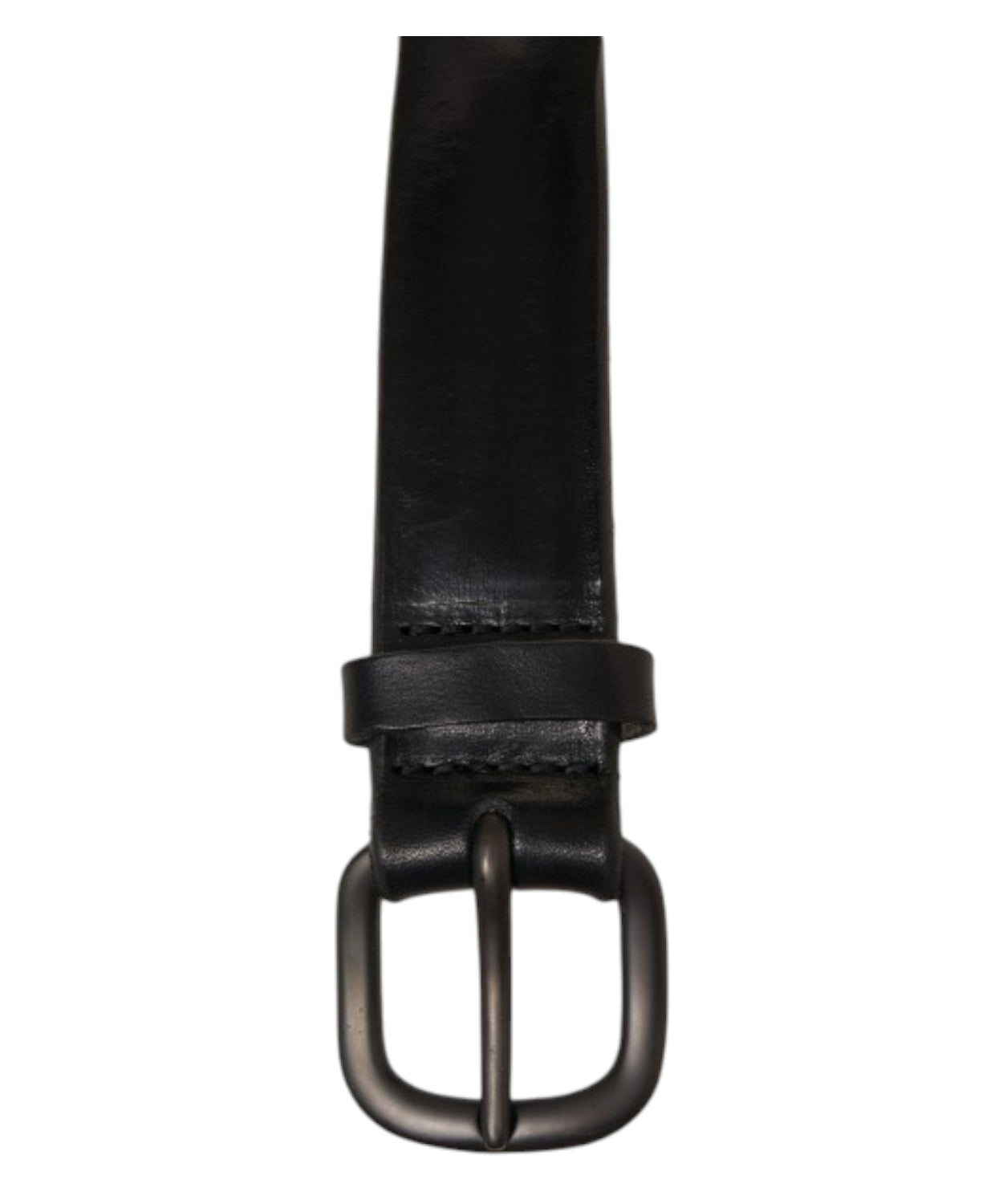 Cintura Orciani Bull Soft in Cuoio Fibbia Tonda Opaca-Orciani-Cinture-Vittorio Citro Boutique