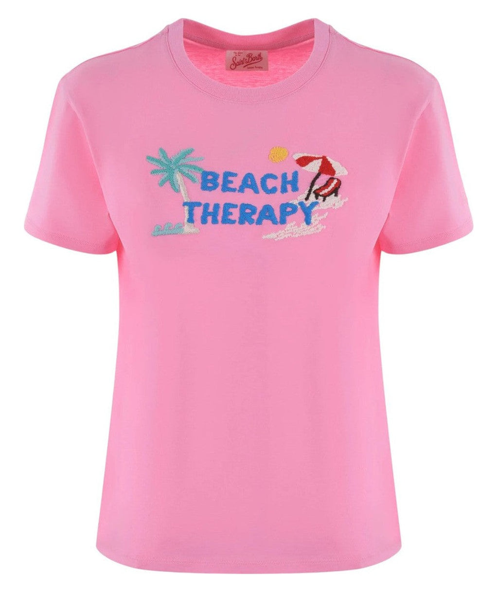 T-shirt MC2 Saint Barth con ricamo-Mc2 Saint Barth-T-shirt-Vittorio Citro Boutique
