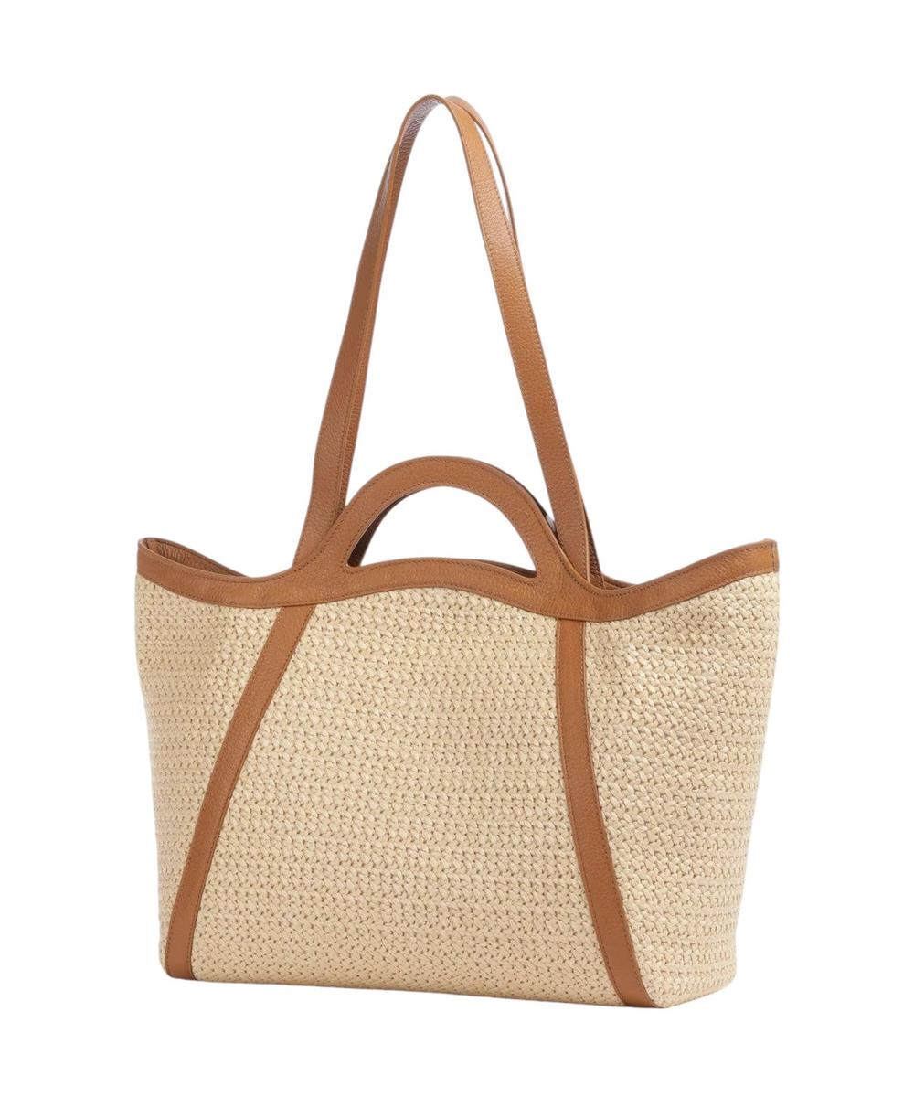 Borsa Shopper Amalia Beige-Coccinelle-Borse a spalla-Vittorio Citro Boutique