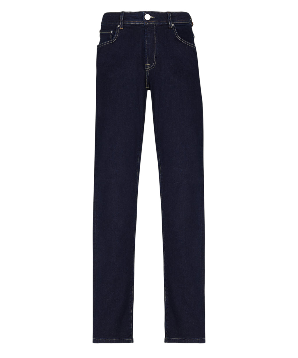 Jeans Slim Fit Manuel Ritz Homme Lavage Foncé
