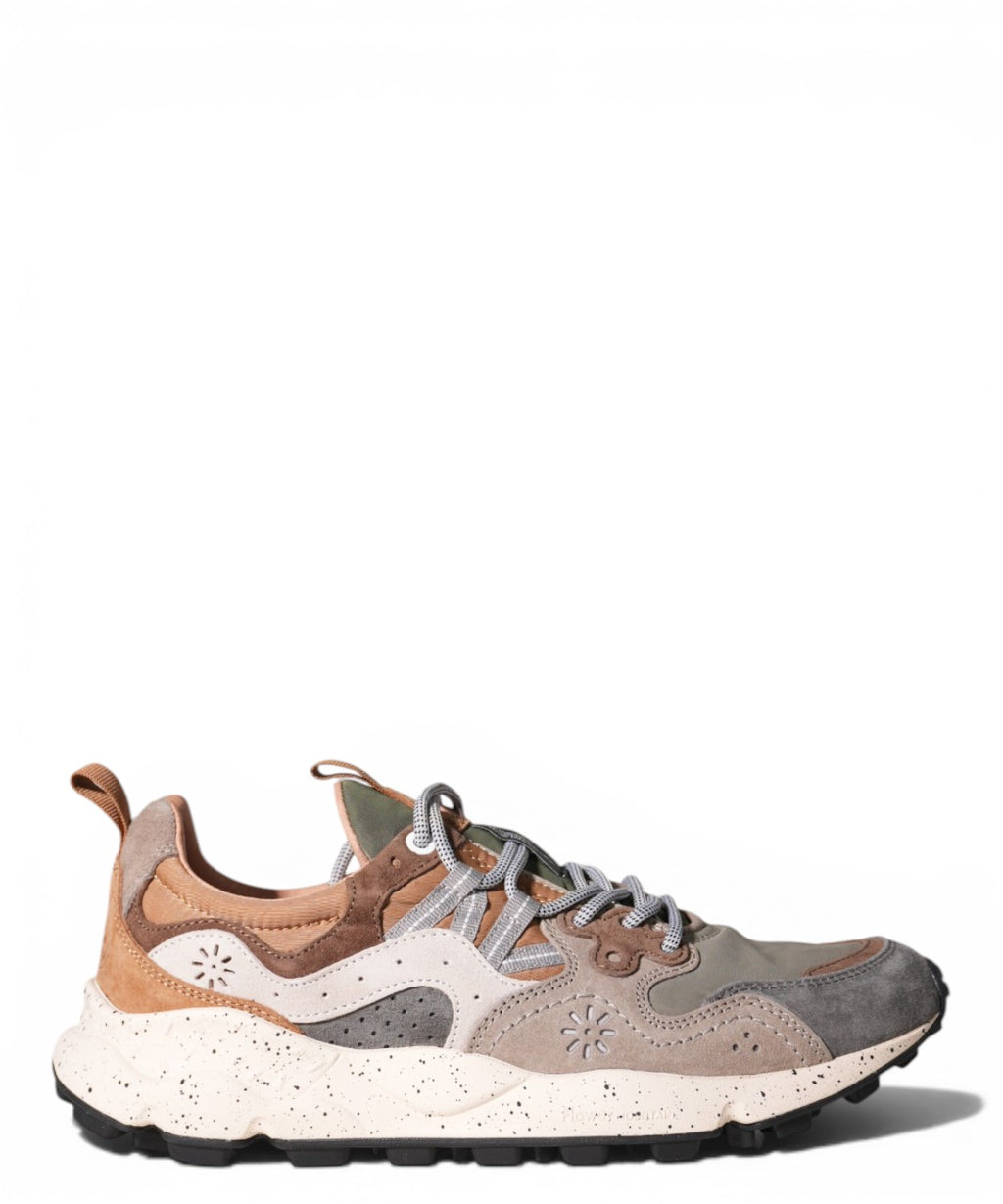 Sneakers Flower Mountain Yamano 3 in nylon e suede