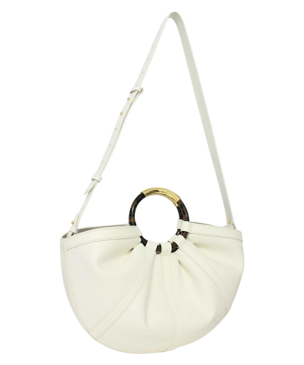 Sac Coccinelle Shell Big à main avec poignée rigide et bandoulière