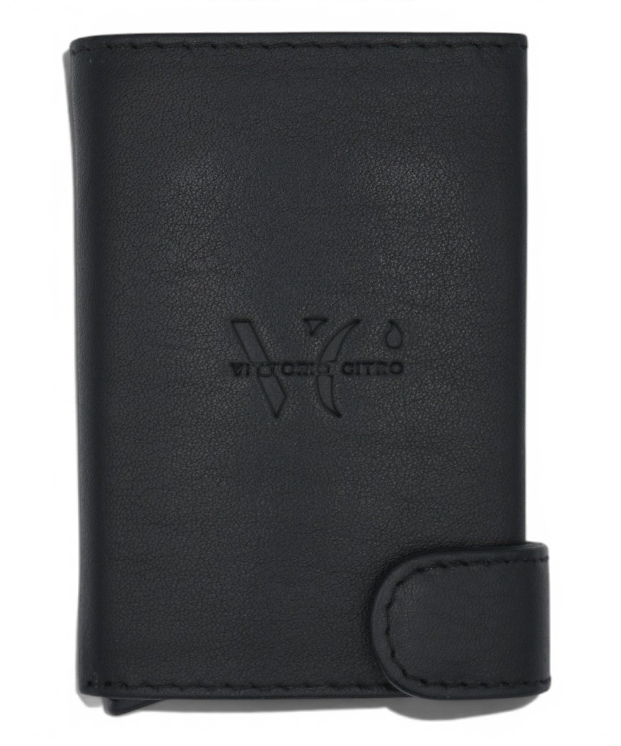 Portefeuille Homme VittorioCitro Cuir Noir avec RFID