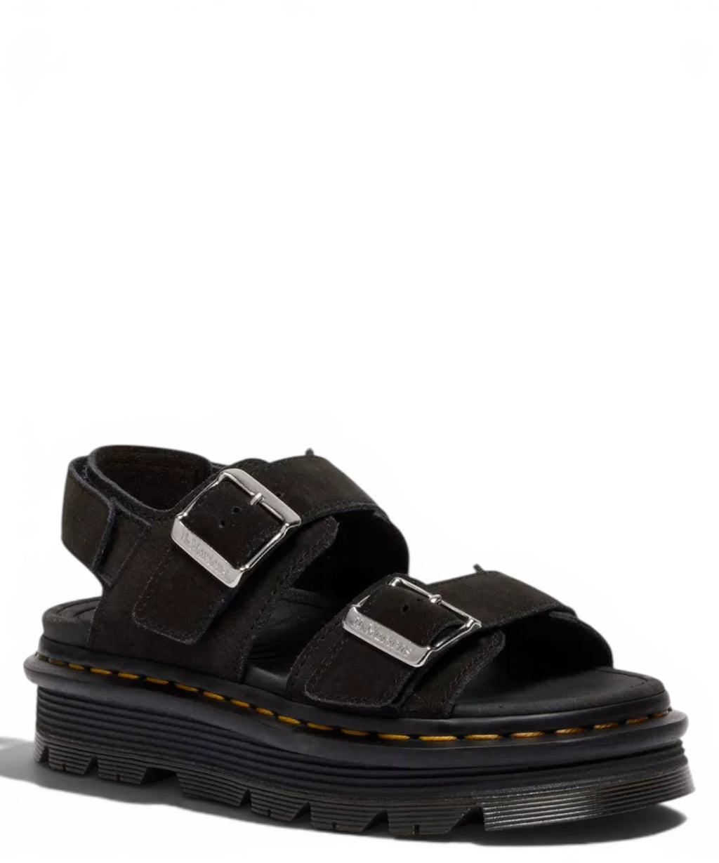 Sandales Dr. Martens Zebzag en daim avec double boucle