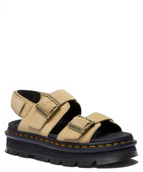 Sandales Dr. Martens Zebzag en daim avec semelle plateforme