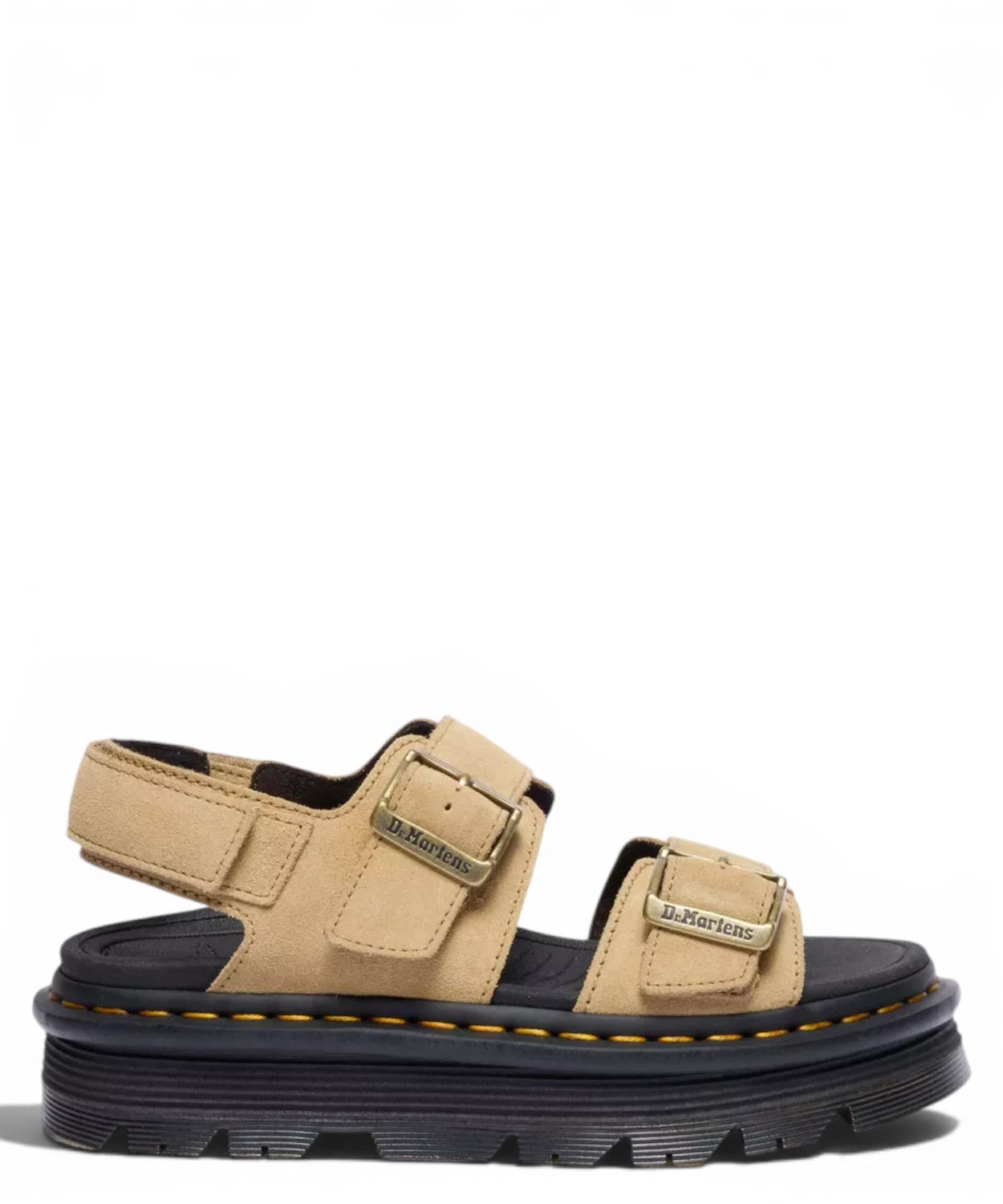 Sandales Dr. Martens Zebzag en daim avec semelle plateforme