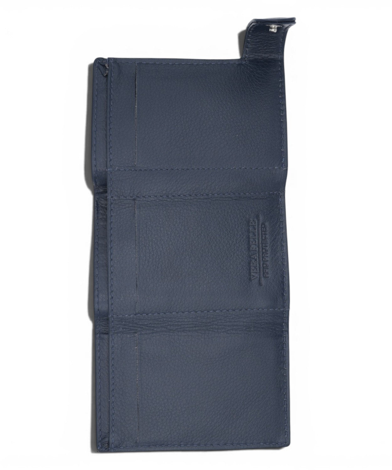 Portefeuille Homme VittorioCitro Cuir Bleu RFID