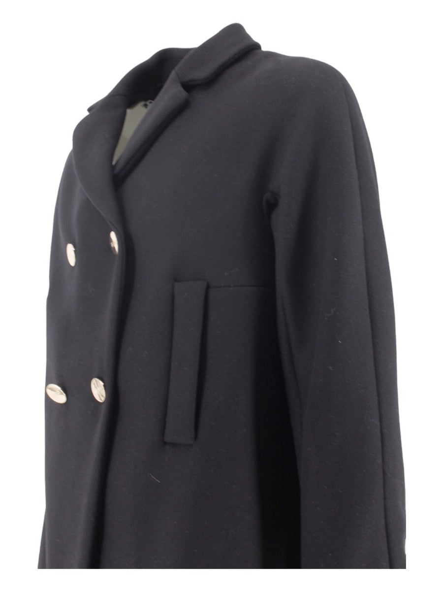 Cappotto Doppiopetto in Misto Lana di Liu Jo-Liu-Jo-Cappotti-Vittorio Citro Boutique