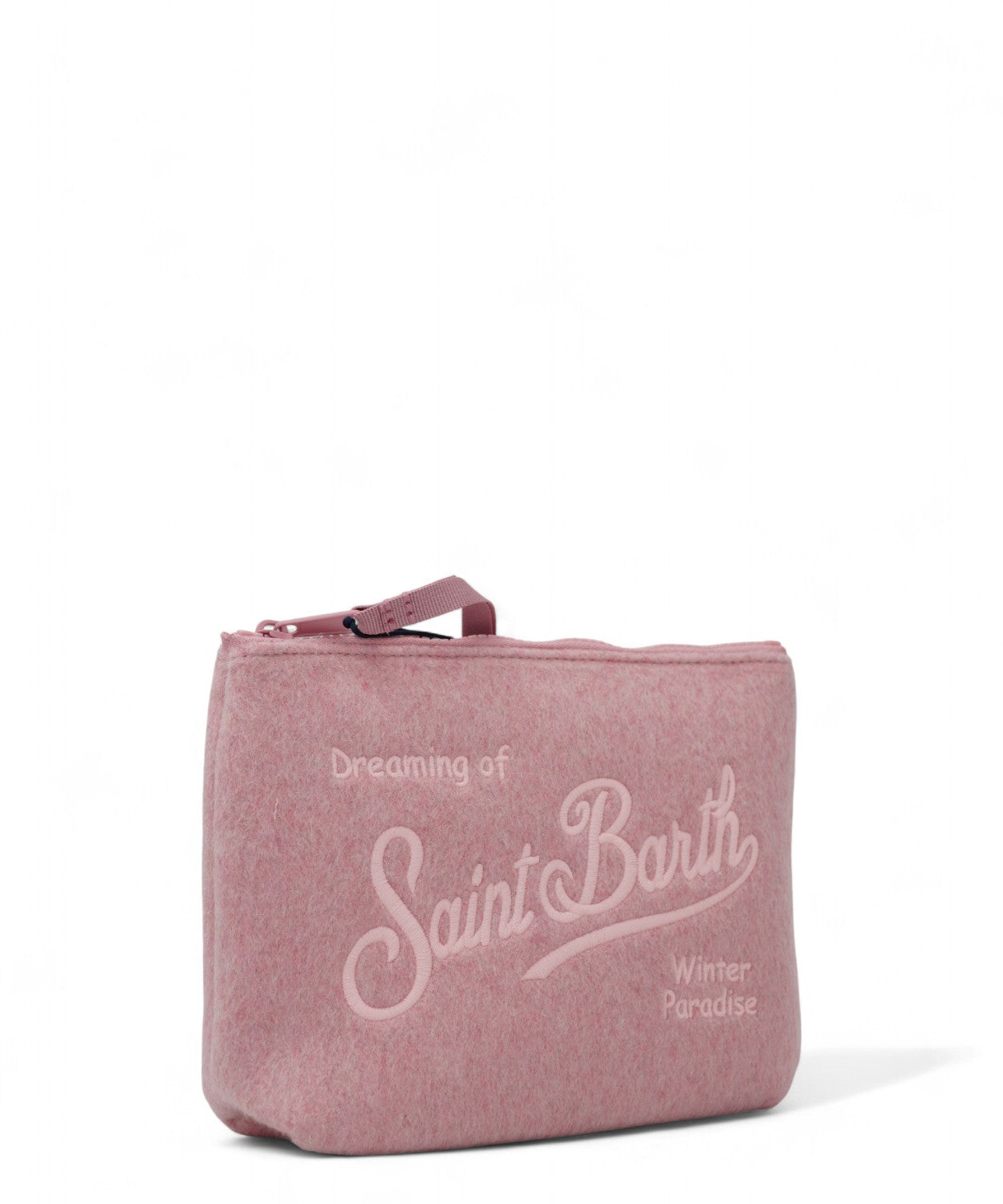 Aline Felt in misto lana con logo-Mc2 Saint Barth-Pochette-Vittorio Citro Boutique