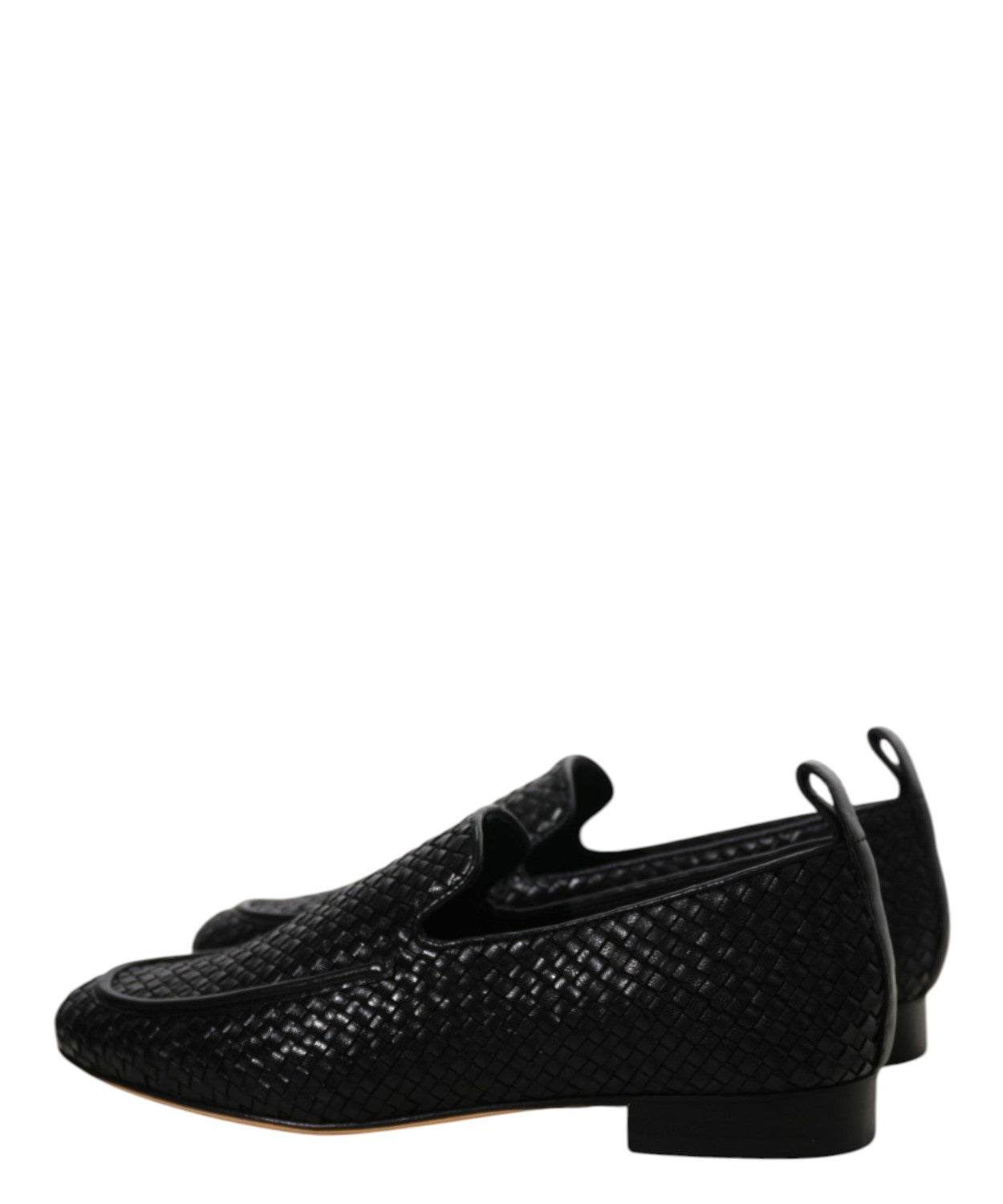 Mocassins en cuir tressé pour femme JVAM