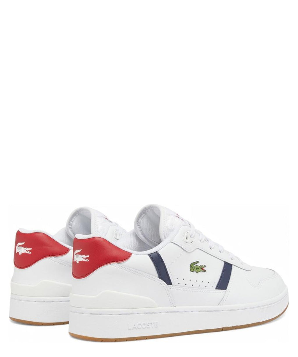 Sneakers Uomo in Pelle T-Clip Set-LACOSTE-Sneakers-Vittorio Citro Boutique