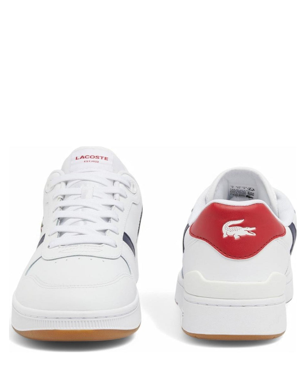 Sneakers Uomo in Pelle T-Clip Set-LACOSTE-Sneakers-Vittorio Citro Boutique
