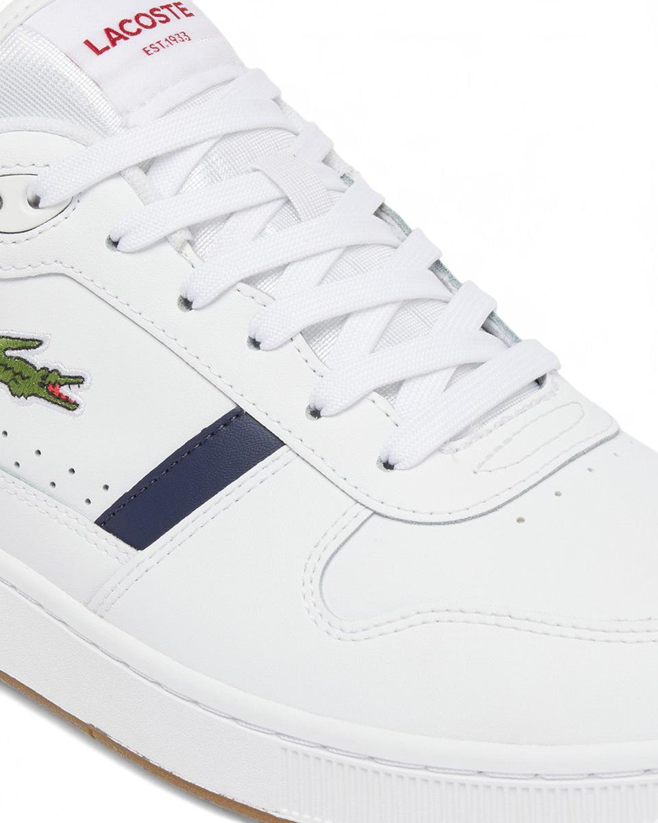 Sneakers Uomo in Pelle T-Clip Set-LACOSTE-Sneakers-Vittorio Citro Boutique