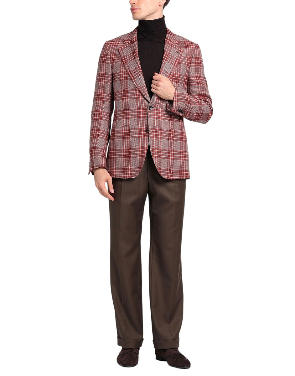 Giacca a quadri-Lardini-Giacche-Vittorio Citro Boutique