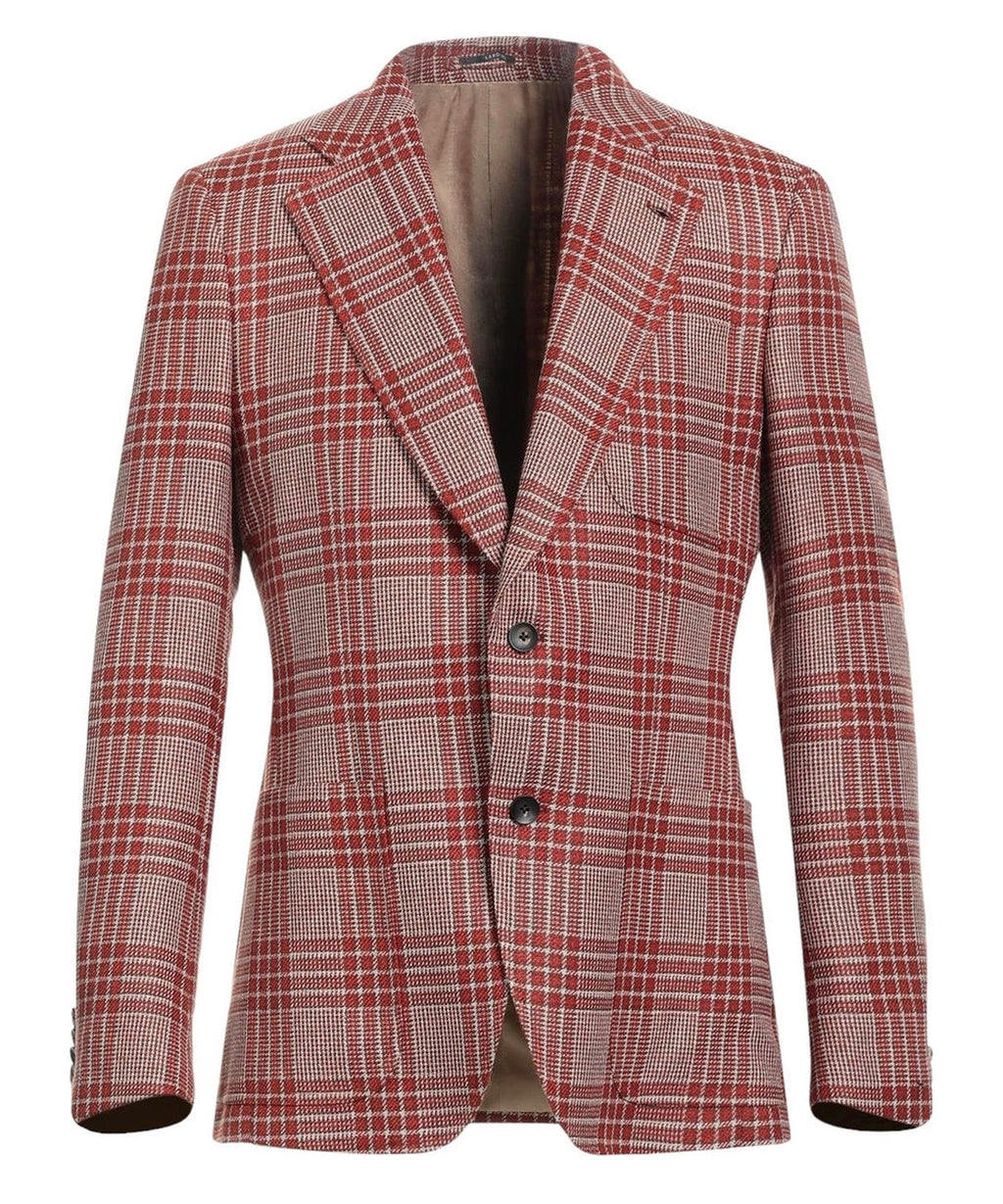 Giacca a quadri-Lardini-Giacche-Vittorio Citro Boutique