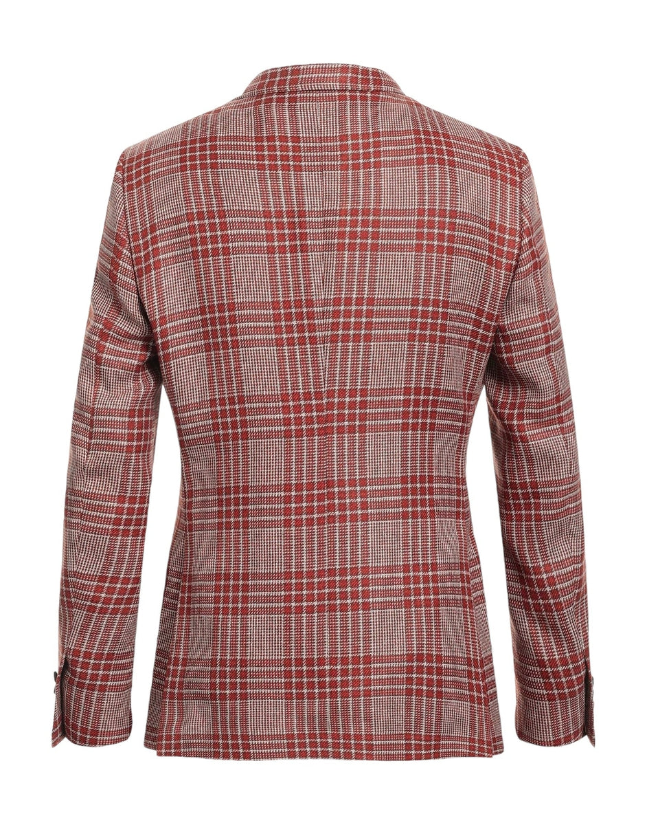 Giacca a quadri-Lardini-Giacche-Vittorio Citro Boutique