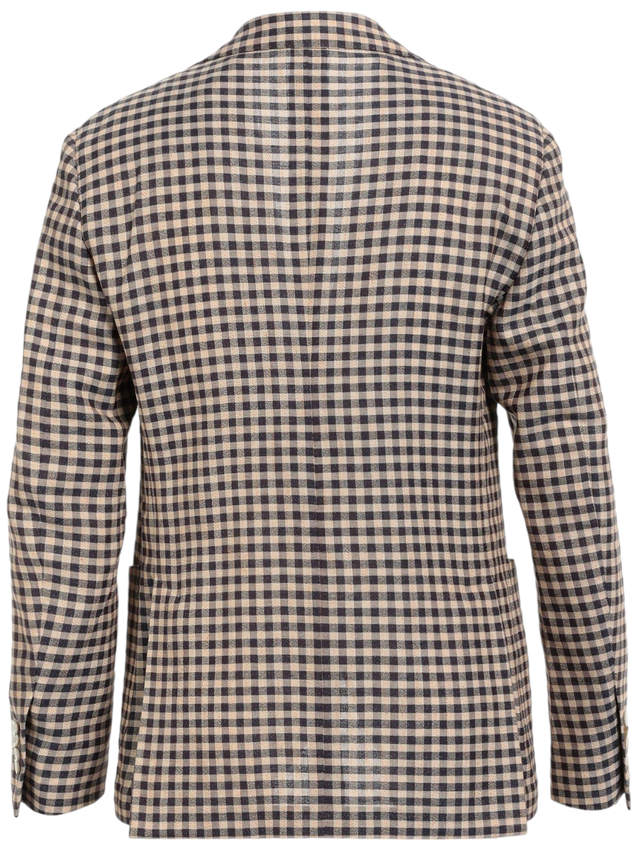 Giacca a quadri-Lardini-Giacche-Vittorio Citro Boutique