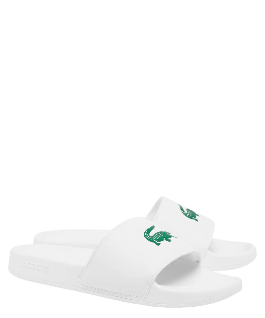 Claquettes Lacoste Serve Slide 0.0 avec logo Crocodile