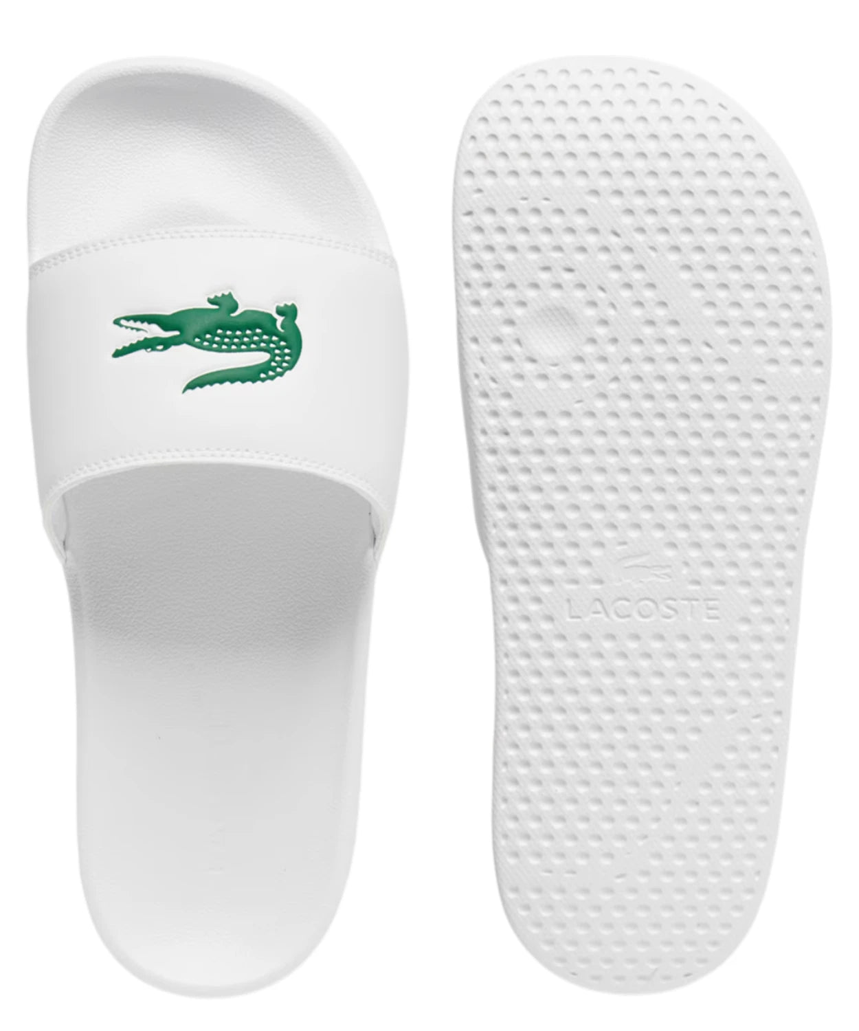 Ciabatte Lacoste Serve Slide 0.0 con Logo Coccodrillo