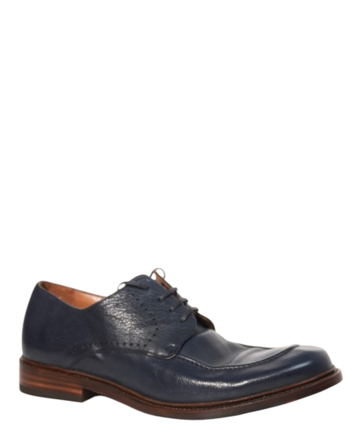 Derby en cuir martelé élégant pour toutes les occasions