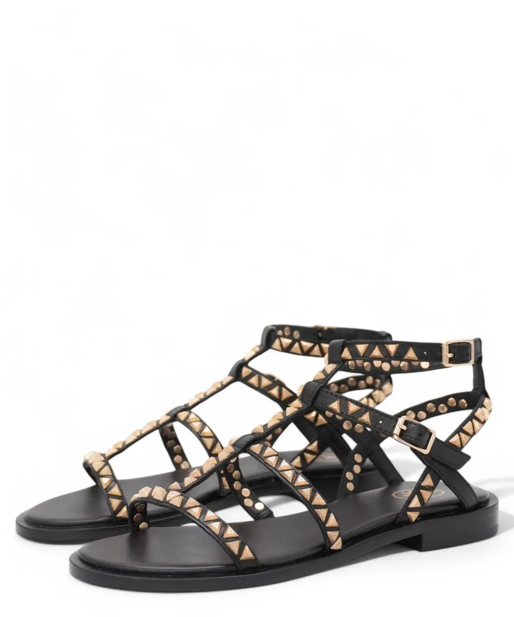 Sandali Polinesia in Pelle con Borchie-ASH-Sandali-Vittorio Citro Boutique